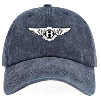 ARZARF Auto-Baseballkappe,für Bentley Mulsanne Flying Continental Bentayga Car Männer Frauen Verstellbare Baseball Cap Mütze Casual Sport Cap Outdoor Sonnenmütze,B