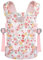 GAGAKU Babytrage Puppe für Kleine Mädchen Kinder Puppentrage Vorder- Rückentrage Puppentragetasche Babypuppentrage Kuscheltierträger Babytrage Puppe - Rose - Mallowenrose