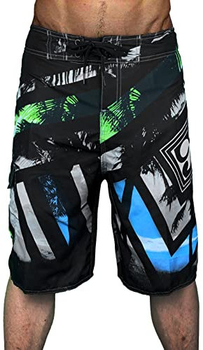 Costume da bagno da uomo lungo di grandi dimensioni da surf piscina nuoto bermuda lunghi estate asciugatura rapida pantaloncini da spiaggia uomo bianco stampato boardshort costumi da bagno