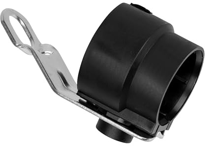 Supporto per spina rimorchio, 1 pezzo, nero, supporto per barra di traino per spina 13 pin, 7 pin, adattatore 13 - 7 pin, 7 - 13 pin, supporto per barra di traino, spina di copertura del parcheggio