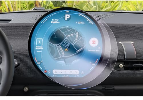 GAFAT [Nouveau 2024] Compatible avec Mini Cooper S F65 F66 Countryman U25 Aceman 2024 2025 9,4 Film de Protection d'Écran de Navigation, Cooper F65 F66 9,4 Nano Film, 6H Anti-rayures (Lot de 2)