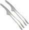 2 Piezas pinzas para servir pinzas mini buffet pinzas de comida pinzas para tostadora pinzas para barbacoa pinzas para asar pinza para alimentos de acero inoxidable servir clips OKUMEYR