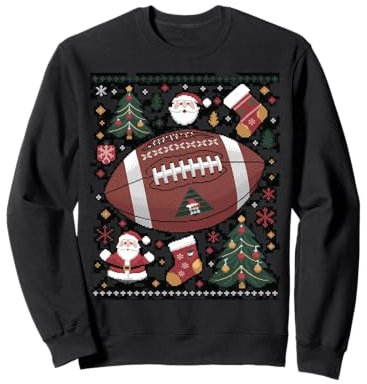 Fußball Ugly Christmas Sweater Sweatshirt