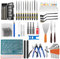 KOMABLEN 84PCS 3D Drucker Zubehör, 3D Drucker Werkzeug, 3D-Drucker-Zubehörteile mit Handentgrater, Akupunkturnadeln Reinigungsset, Düsenwechselwerkzeug, Gravieren und Entfernungswerkzeug