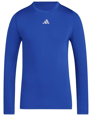 adidas Herren Techfit Longsleeve Men Shirt, Team royal Blue, XXS