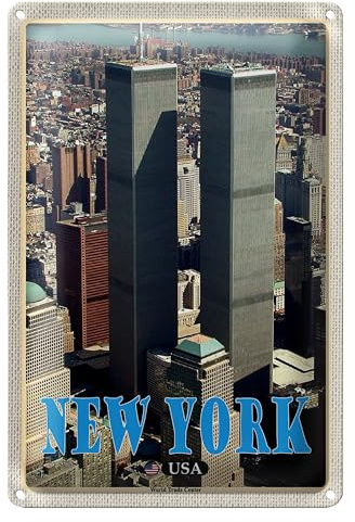 New York | World Trade Center | USA | Blechschild | 30 cm x 40 cm