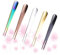Alipis 5 Pezzi 2 cucchiaio forchetta da frutta Forks forchette argenteria forchetta da degustazione forchette da aperitivo forchette da frutta in acciaio inox Forchette a 2 punte