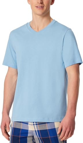 Schiesser Herren Schlafanzugoberteil Shirt V-Ausschnitt - 169872