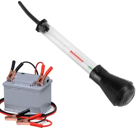Elektrohydraulisches Aräometer Für Batterien - Dichtemessgerät 1,10–1,30 | Hydrometer Tester Mit Hoher Präzision 0,005 | Zum Nachfüllen Von Elektrolyt, Auto-Batterien, Blei-Säure-Akkumulatoren