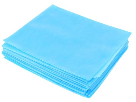 Homoyoyo 20 pièces Draps de Lit Jetables Imperméables Non-tissé Alèses pour Soins Maternité Respirants et Absorbants pour Femmes Enceintes et Couchées