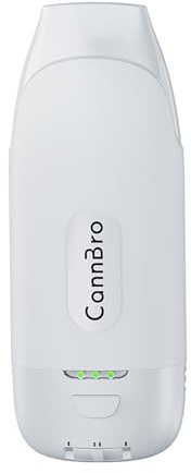 Cannbro Dual 510 Battery - 400 mAh - USB-C - Auto-Draw & Button - 0.5/1.0 m (Matt White)