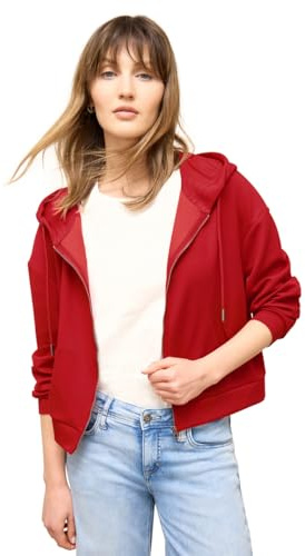 Street One Studio Damen 2117711 Sweatjacke im verkürzten Schnitt (1er Pack)