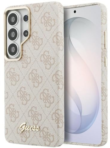 CG MOBILE Guess 4G Script kompatibel mit MagSafe-Hülle für Samsung Galaxy S26 Ultra (Rosa)