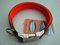 Angel for Pets MJH Biothane Halsung 50cm Halsumfang,vernäht, 38mm breit, Neopren unterlegt, ClickLockVerschluss