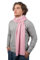 Dalle Piane Cashmere - Schal aus 100% Kaschmir - Made in Italy - für Mann/Frau, Farbe: Rosa, Einheitsgröße