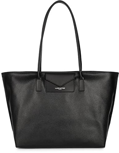 LANCASTER | Maya KBA - Grand Sac cabas épaule Noir