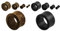 Flesh Tunnel Holz 4er Set Piercing Ohrdehner Ohrplug 5mm