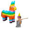 Relaxdays 10026371 Pinata Lama, zum Aufhängen, für Kinder, Mädchen & Jungs, Geburtstag, zum selbst Befüllen, Esel Piñata, bunt, 1 Item