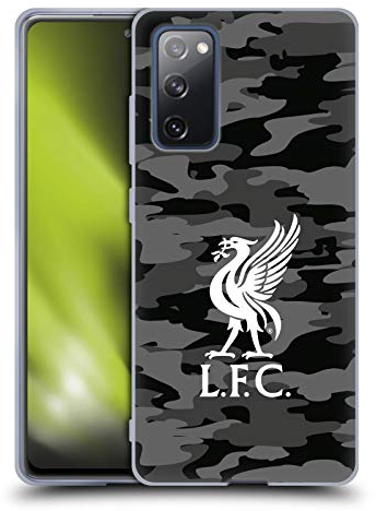 Head Case Designs Offiziell Offizielle Liverpool Football Club Away Liver Bird Farben Camou Soft Gel Handyhülle Hülle kompatibel mit Samsung Galaxy S20 FE / 5G