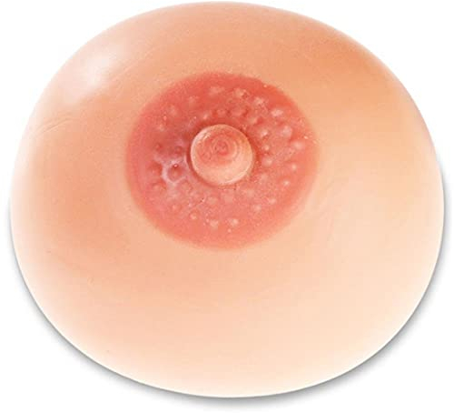 CBK-MS Anti Stressball Busen Knetball mit Nippel sexy Junggesellenabschied Party Scherzartikel Geschenk