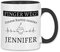 wowshirt Tasse Finger weg Dieser Kaffee gehört Wunschname personalisierte Kaffeetasse mit Wunsch-Name, Farbe:White - Black