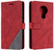 Vankii Kompatibel mit Nokia 5.3 Hülle, Flip Wallet Handyhülle PU Leder Brieftasche Tasche Case Stoßfeste Schutzhülle [Kartenschlitzen] [Magnetverschluss] [Standfunktion] (Rot)