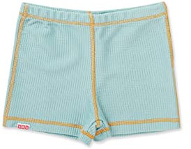 Grass & Air Pistachio Ribbed Kids Shortie Swim Shorts (1/2 Years)