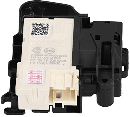 Rondella della Serratura della Porta della Lavatrice Serratura Elettrica della Porta Assemblaggio della Serratura della Porta Elettrica 00128D 250V Fit, Serratura della Porta della Lavatrice per