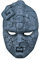 Jilijia Halloween Cosplay Maske - Japanische Anime Figur Dio Brando/Jonathan Joestar Harz Stein Geist Maske Handwerk Dekorationen