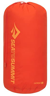 Sea to Summit Lightweight Stuff Sack, Durable Outdoor and Travel Storage, 30 Liter, Spicy Orange
