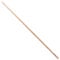 10 x Beech Wood Handle for Broom, Mop, Flag Pole, Plant Support - Non-Threaded, Solid 120 cm (3.94 ft) Long, 22 mm (7/8) Thick Shaft, Versatile Eco-Friendly Replacement Stick