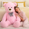 MorisMos Orso Peluche Gigante Rosa 120cm, XXL Orsacchiotto Giganti Carini, Orsetto di Peluche Grande Morbido,Idee Regali San Valentino per Lei Ragazze Bambini Fidanzata Donna Compleanno