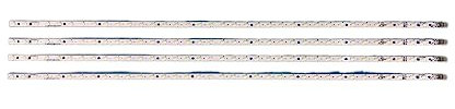 WAHRE Misura for Sharp 40 Pollici LED TV Retroilluminazione LCD-40LX330A GT0330-4 GK0321 CK0321 GY0321-1 E329419 2011SSP40 1 Pezzo = 36LED 457 Millimetri(2 Set)