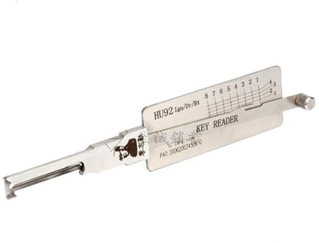 Auto HU92 - Lector de llaves para coche, lector de llaves de coche, herramientas profesionales de cerrajería (HU92)
