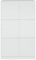 PEGANE Armoire, Placard avec 2 Portes coulissantes Coloris Blanc Brillant - Longueur 120 x Hauteur 200 x Profondeur 50 cm
