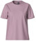 PIECES Pcria SS Fold Up Solid Tee Noos BC T-Shirt, Festival Fucsia, S Donna