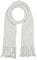 s.Oliver Gestrickter Schal mit Fransen grau meliert 1