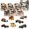 Disney Character Cars Hot Wheels Set – 7-teiliges Partyzubehör-Set mit Star Wars Hot Wheels Charakter-Autos und Aufklebern, Star-Wars-Partygeschenke