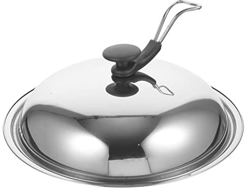 LABRIMP 1pieza Cubierta Inoxidable Para Olla Tapa Para Sartenes y Cacerolas Compatible Cocinas De Inducción