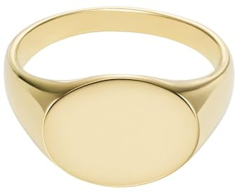 Fossil Unisex-Schmuck, Edelstahl, goldfarben, JF0477371010, Edelstahl, Kein Edelstein