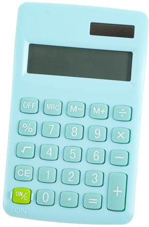 jojofuny Calculatrice Petite De Bureau Outil De Calcul Portable Calculatrice De Poche Légère avec Écran LCD à Chiffres