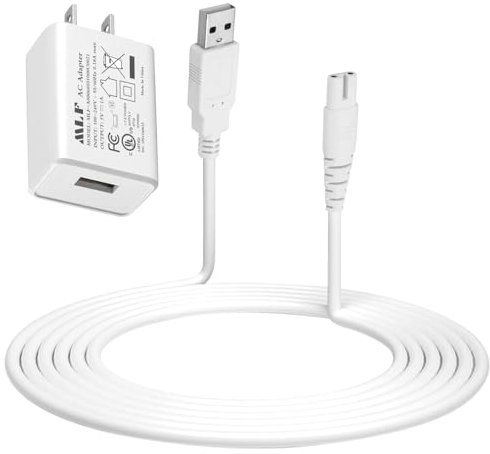 Water Flosser Charger for Aquasonic, Fairywill, Nicwell, COSLUS, B. Weiss, McNaval, Oralfree, USB Charging Cable for Water Flosser, Portable Cordless Oral Irrigator Replacement Cable