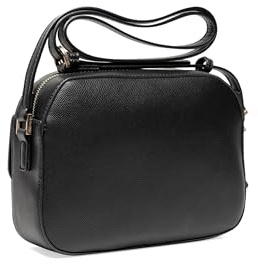 U.S.POLO ASSN. - Umhängetasche aus polyurethan, schwarz (10 X 20 cm)