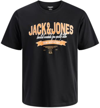 JACK & JONES Herren Jjelogo Tee Ss O-Neck 2 Col Ss26 Sn Jjelogo Tee Ss O-Neck 2 Col Ss26 Sn (1er Pack)