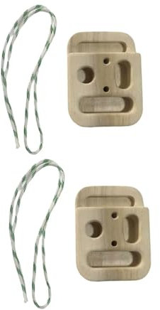 Aymzbd Klettern Hangboard Building Core Stärke mit Seil für Türmontage Tür