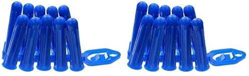 Ram - Cheville Aggrip, 10mm, Bleu, Boîte de 40 (Lot de 2)