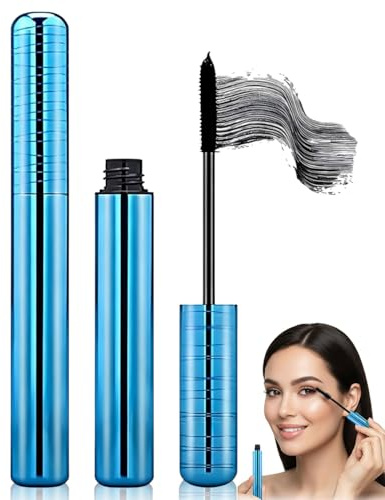 IPNSDON Mascara,Wasserfeste Wimperntusche natürlich,Hypoallergen,Volumengebend für dünner werdende Wimpern und empfindliche Auge