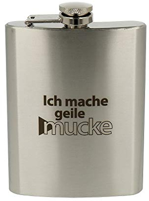 Art of Music Flachmann Mucke - Schönes Geschenk für Musiker