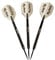 Roleo Profi Steeldartpfeile Professional - 90% Tungsten - 3er Set 18g, 20g + 22g (18)
