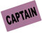 fanshirts4u Kapitänsbinde Spielführerbinde Captainsband Captain (rosa, Junior ca. 22cm Umfang)